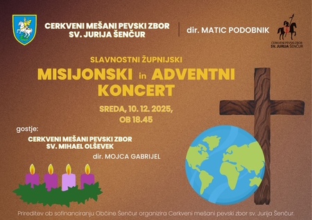 Slavnostni župnijski misijonski in adventni koncert