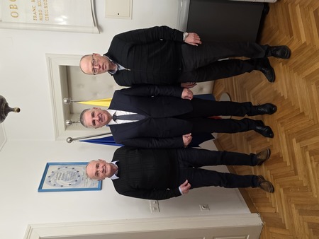 V ljudnostni obisk g. Lotrič na Občini Šenčur