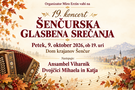 19. koncert Šenčursja glas srečanja